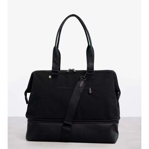 Beis Convertible Weekender Bag Black